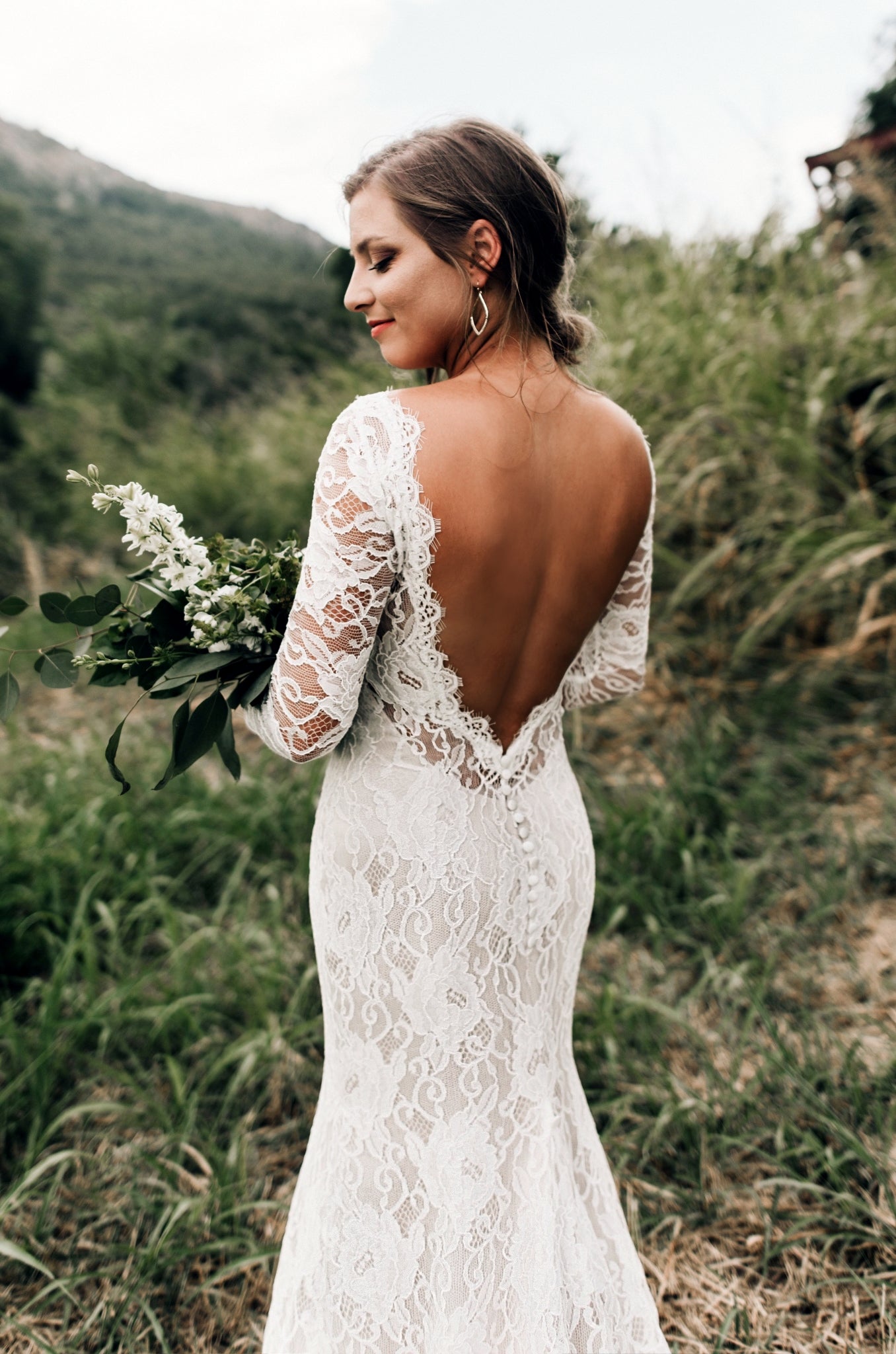 Sarah in French corded lace